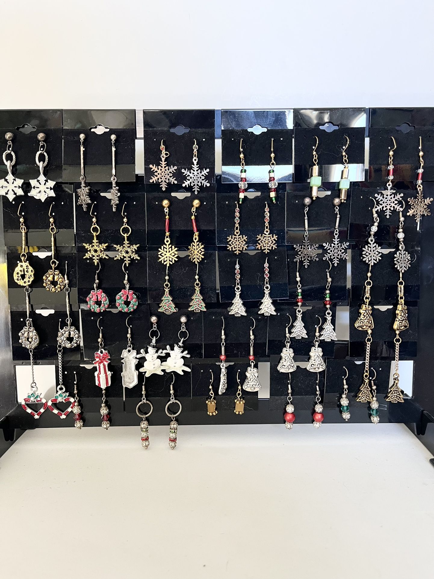 Festive Handmade Holiday Earrings