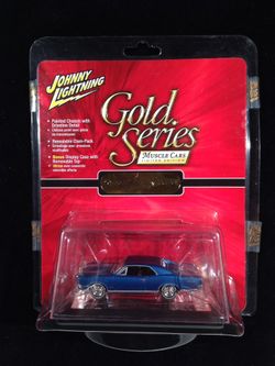Johnny Lightning Gold Series 1966 Pontiac GTO Limited Edition Exclusive • Mint • WILL SHIP NATIONWIDE