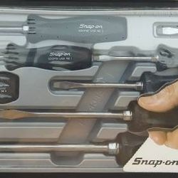 Snap-On Black Hard Handle Screwdriver Set (New Unopened)