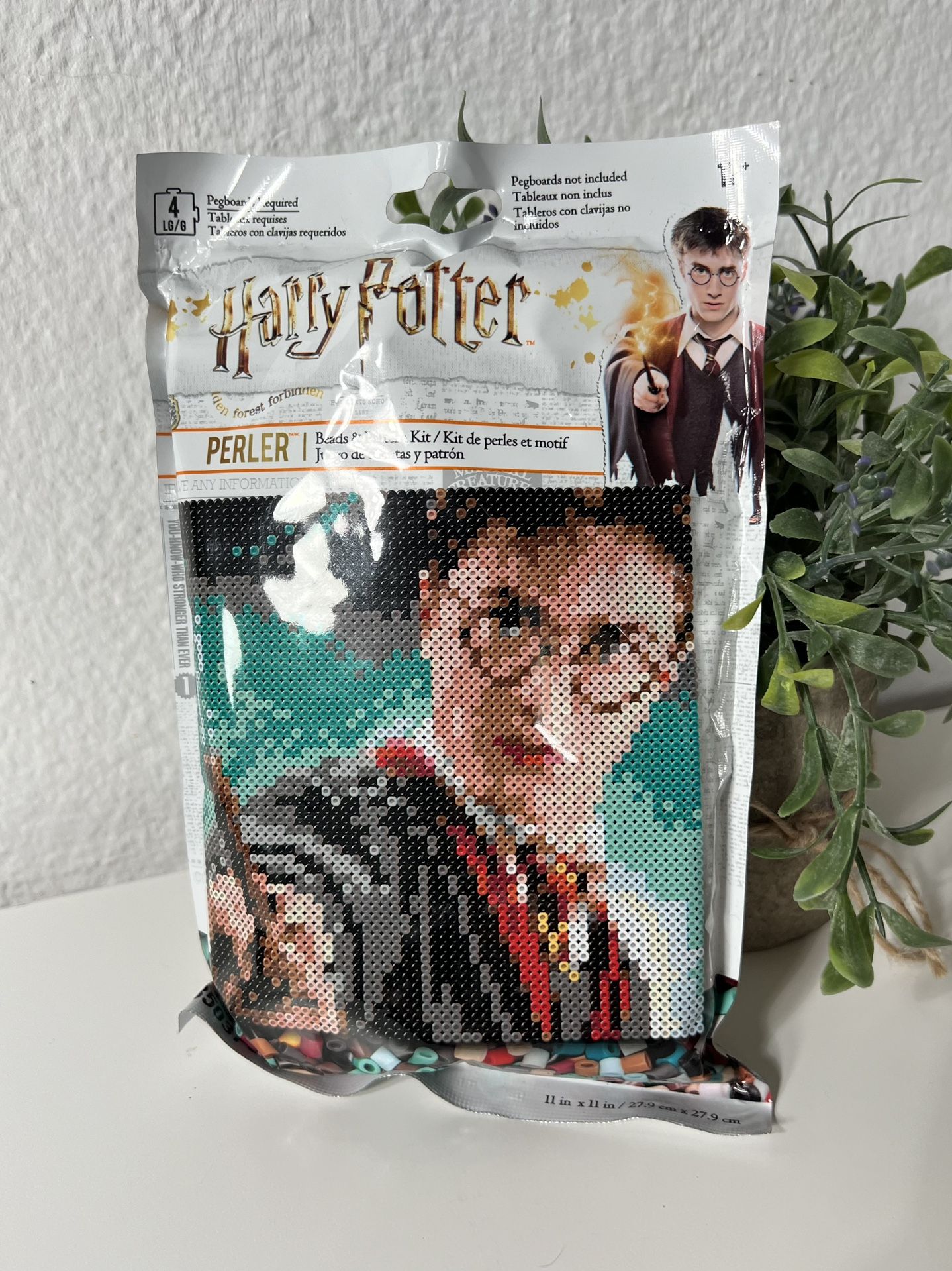 Perler HARRY POTTER Beads & Pattern Kit NEW Teens Juniors Craft Art