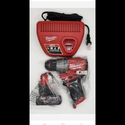 Milwaukee M12 Hammer Drill Driver 3404-20 + Battery CP 2.0ah- NEW GEN 3, New , Firm