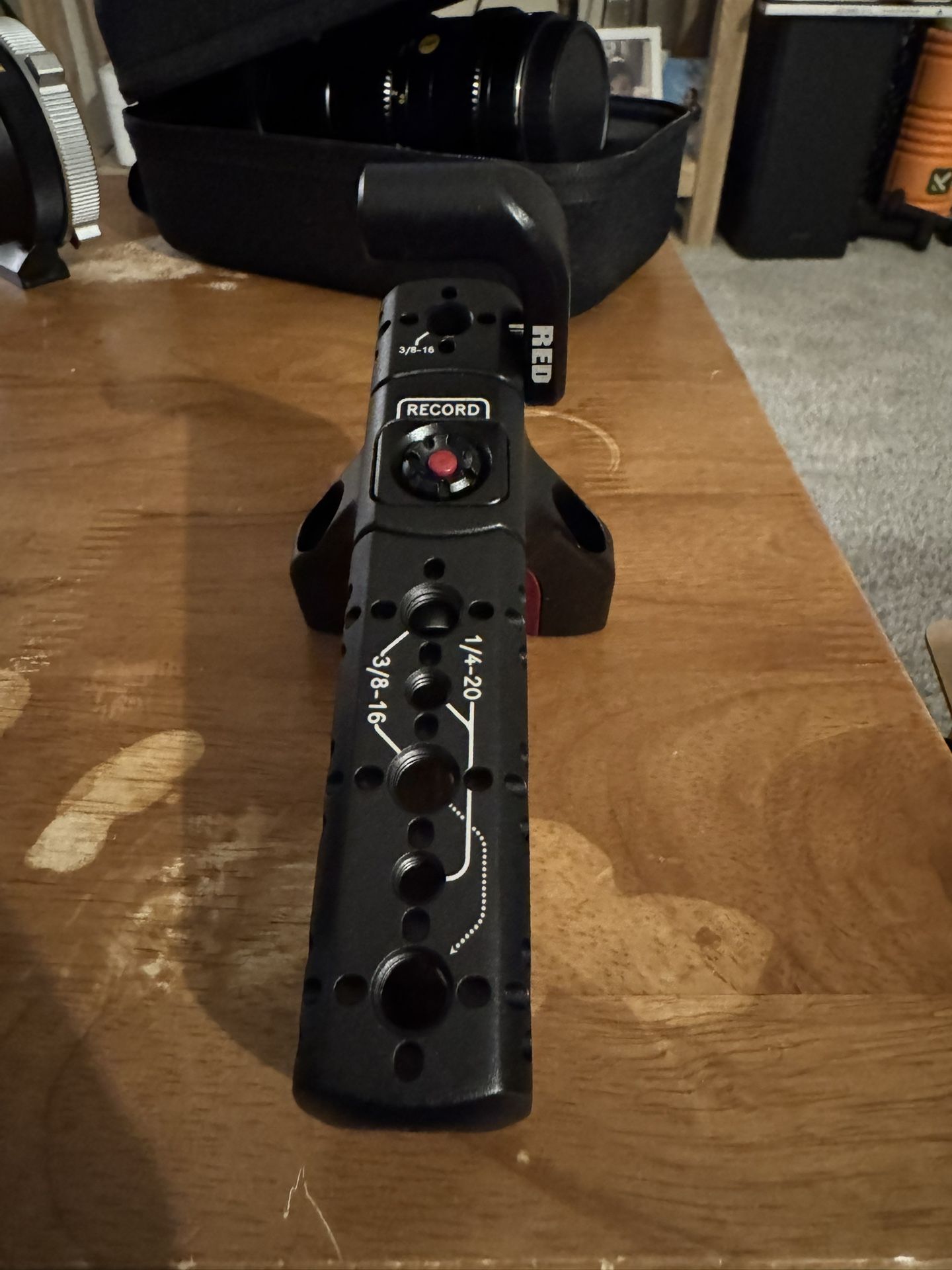 Red Compact Top Handle For Komodo X Or V-Raptor/XL