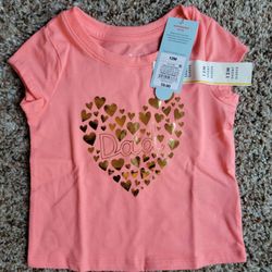 Short Sleeve, 12 Month Girl T Shirt 
