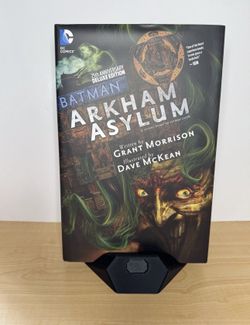Batman Arkham Asylum DC 25th Anniversary Deluxe by Grant Morrison Hardback Comic