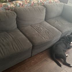 Dark Grey Couch