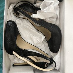 INC Black Heels 