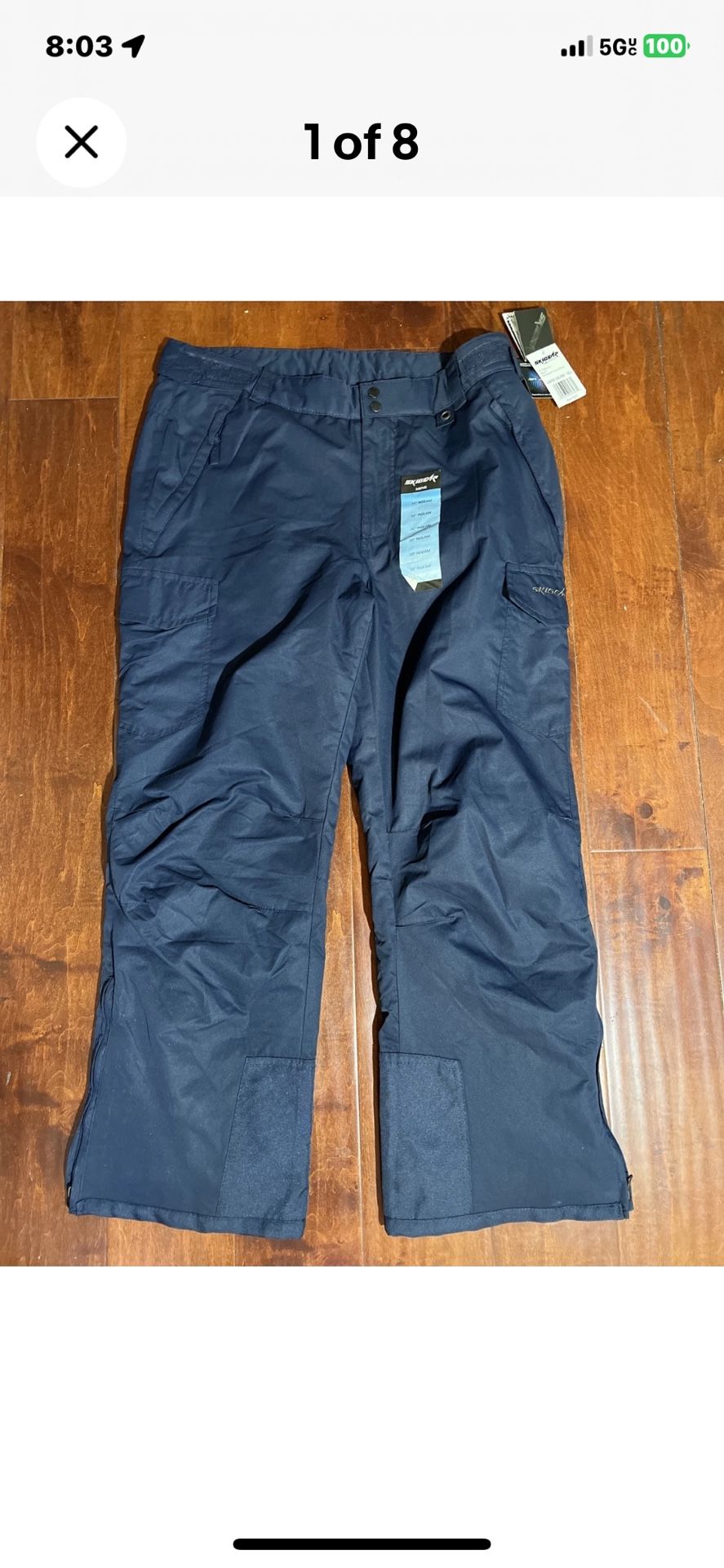 SkiGear by Arctix Men's Snowsport Cargo Pants,