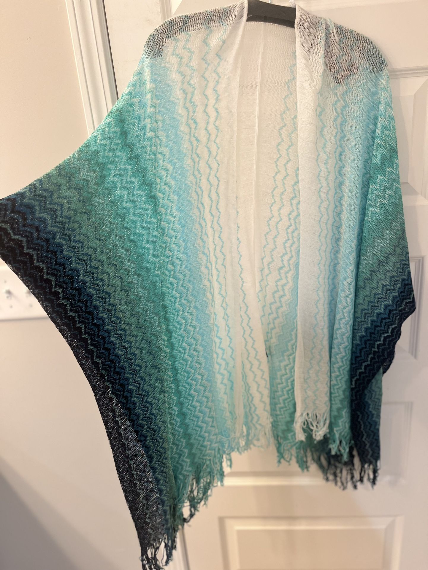 NWT!!! Authentic Missoni, Made In Italy, Cape/poncho/beach Coverup