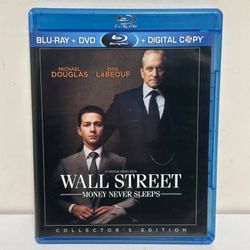 Wall Street Money Never Sleeps Blu Ray Collectors Edition