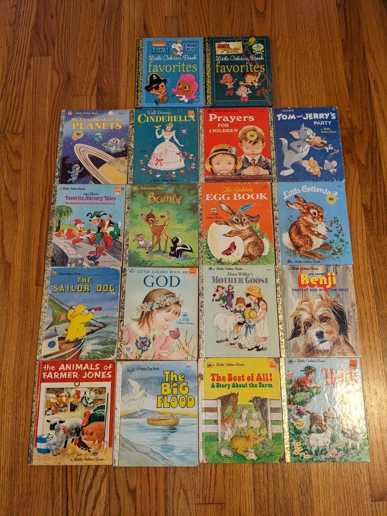 Little Golden Books Collection - 18 Books 📚