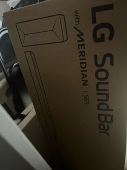 LG S65 Soundbar with Meridian