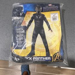 Black Panther Halloween Costume Size Medium 5-7