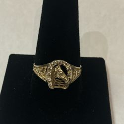 10k Gold Ring #109467-2 MJ
