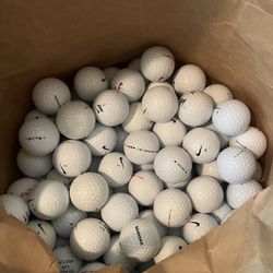 125 White Nike Golf Balls