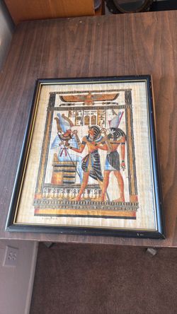 Obra de arte ejipcia