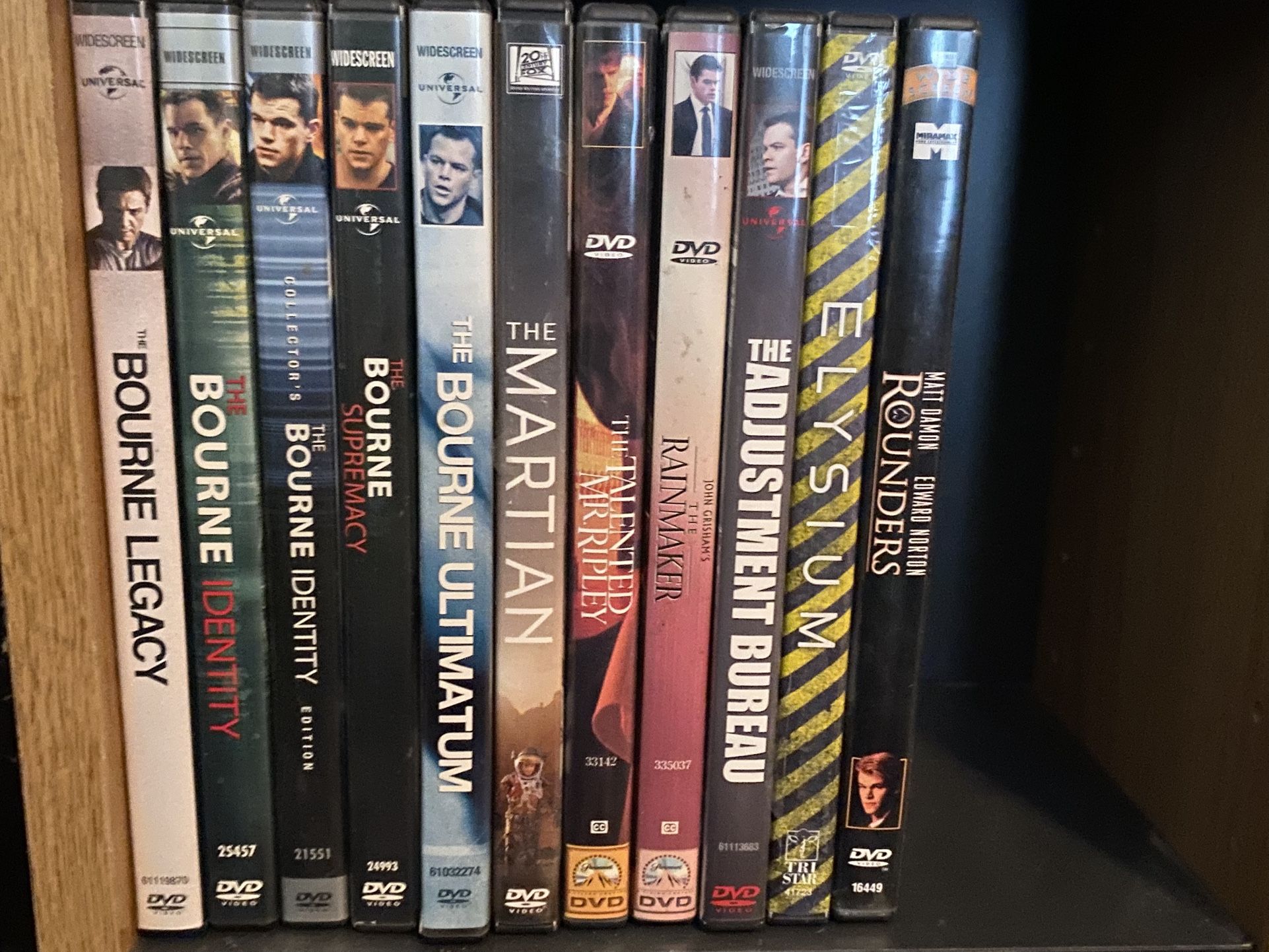 Matt Damon: Various Movies