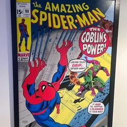 Framed Picture Poster Marvel Comics The Amazing Spider-Man 1971 Issue #98