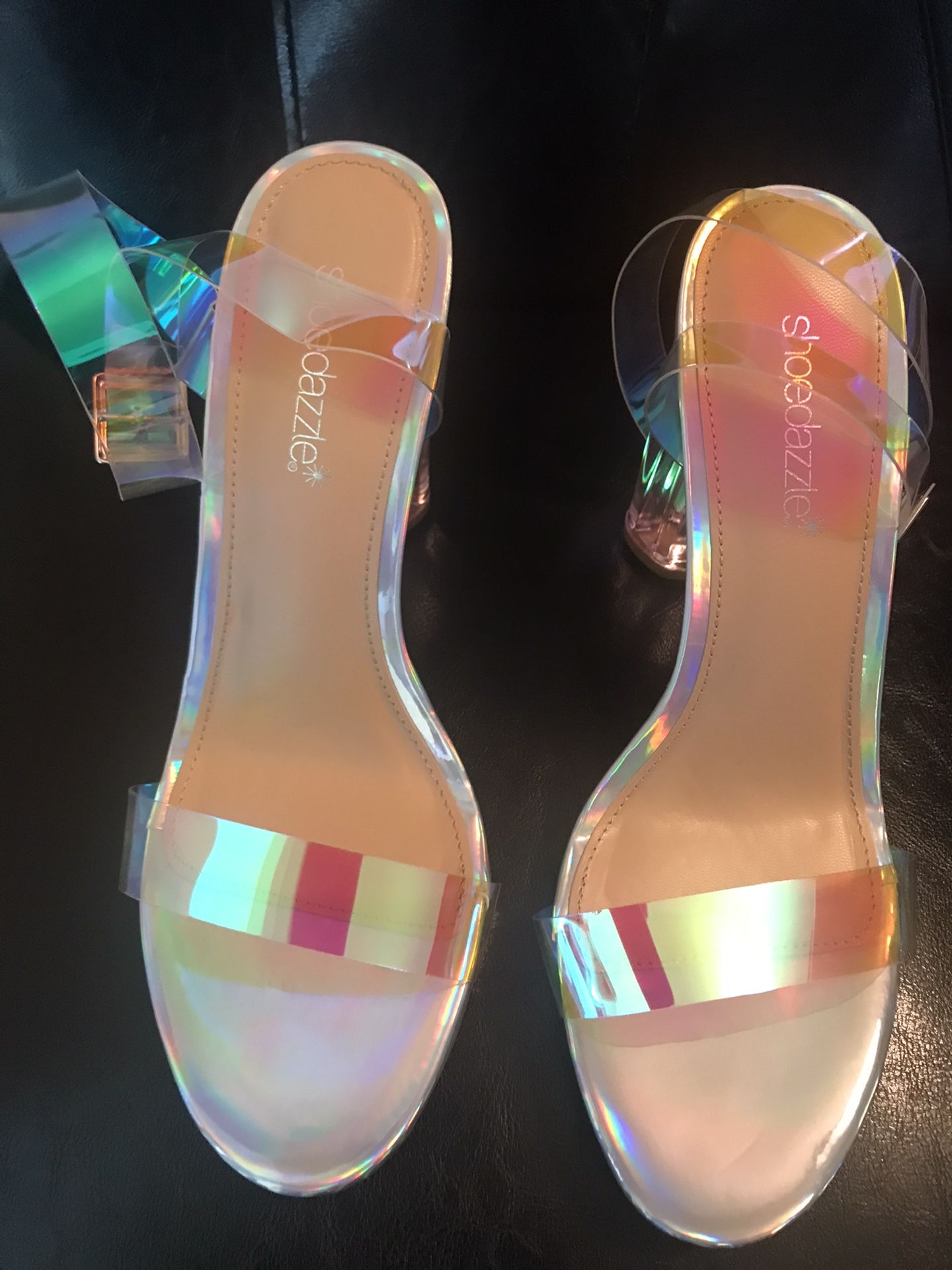 New, Size 8, Iridescent Heels