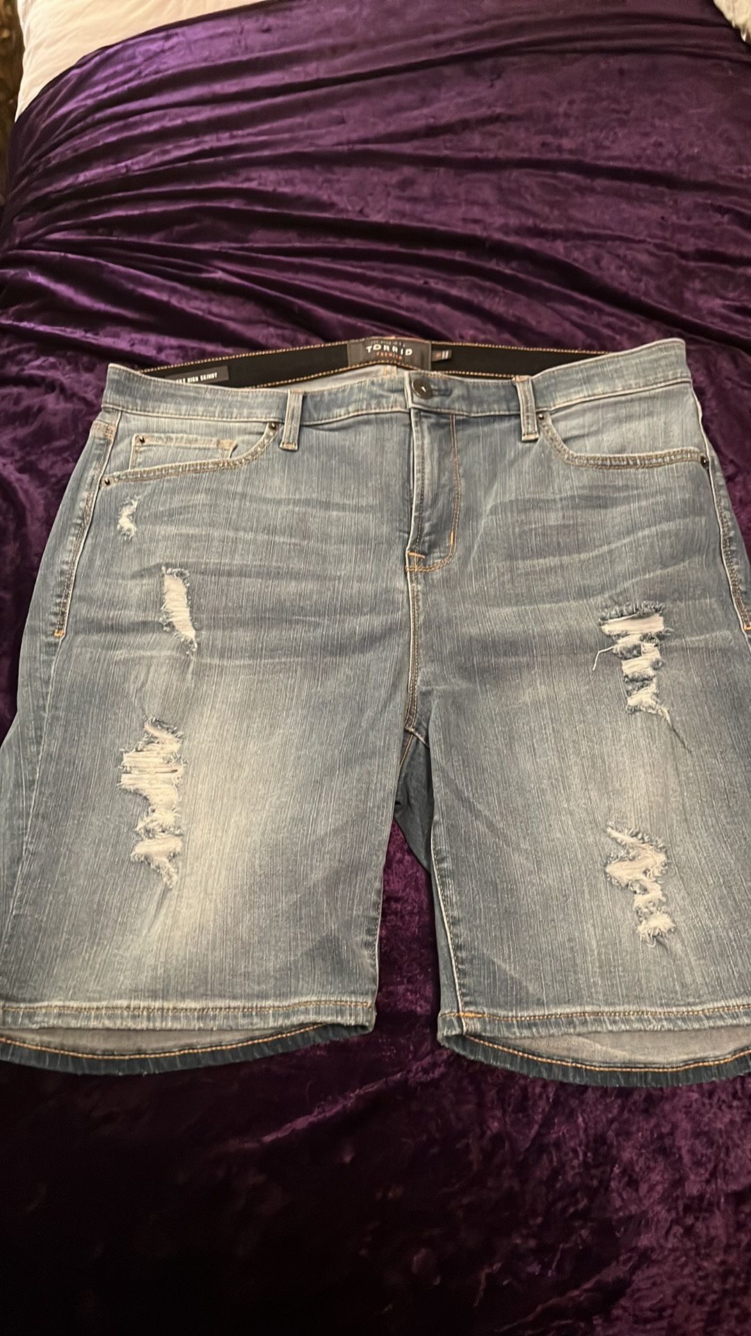 Torrid Premium Jean Shorts