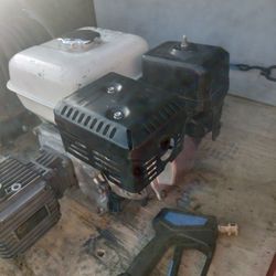 Honda Pressure Washer On Wood Skid