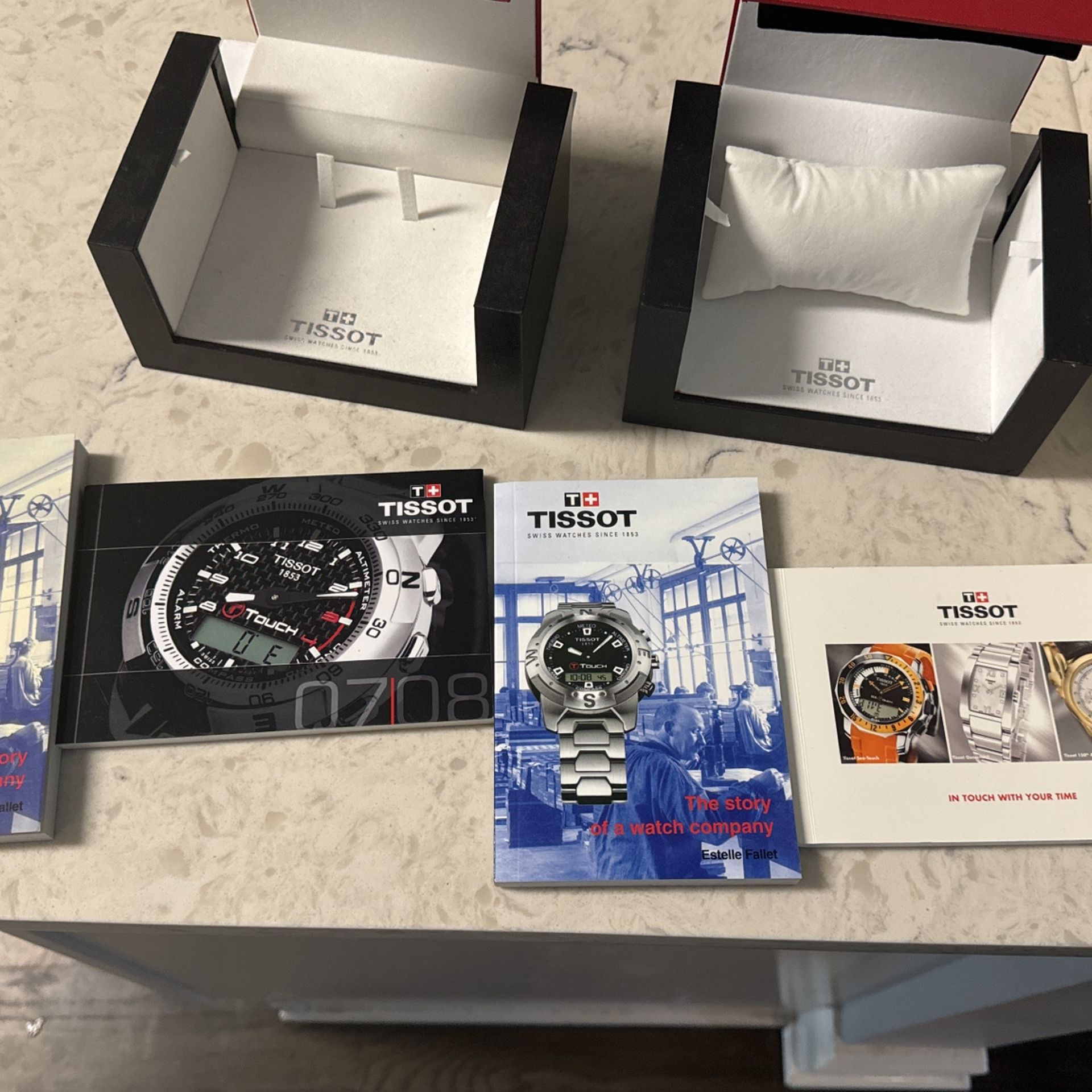 Genuine TISSOT Watch Box Case Gift With Booklet *NO WATCH
