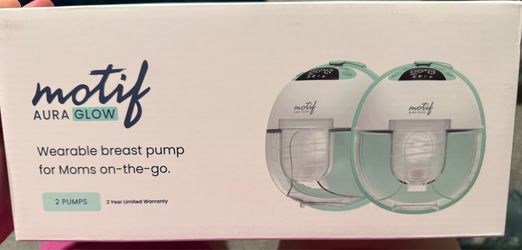 *NEW* Motif Aura Glow Wearable Breast Pump