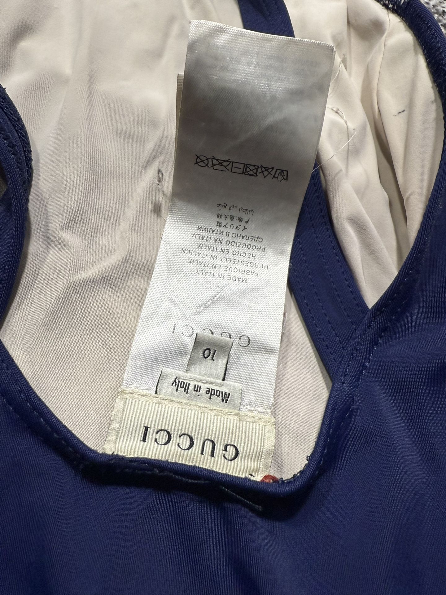 Lil Girls Gucci Swim Set Size 10