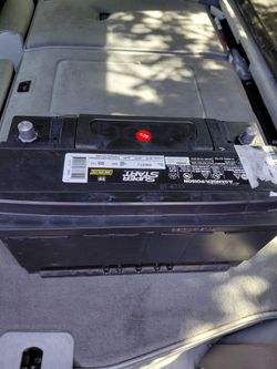 Brand new battery