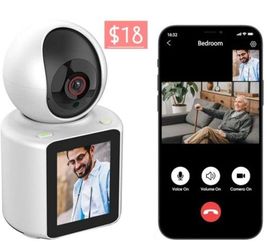 Baby Monitor, Baby Camera, Security Pet Senior Monitor, Two-Way Video Calling Camera with 2.8 inch HD Screen, 1080P Indoor Home Security Camera, Indoo