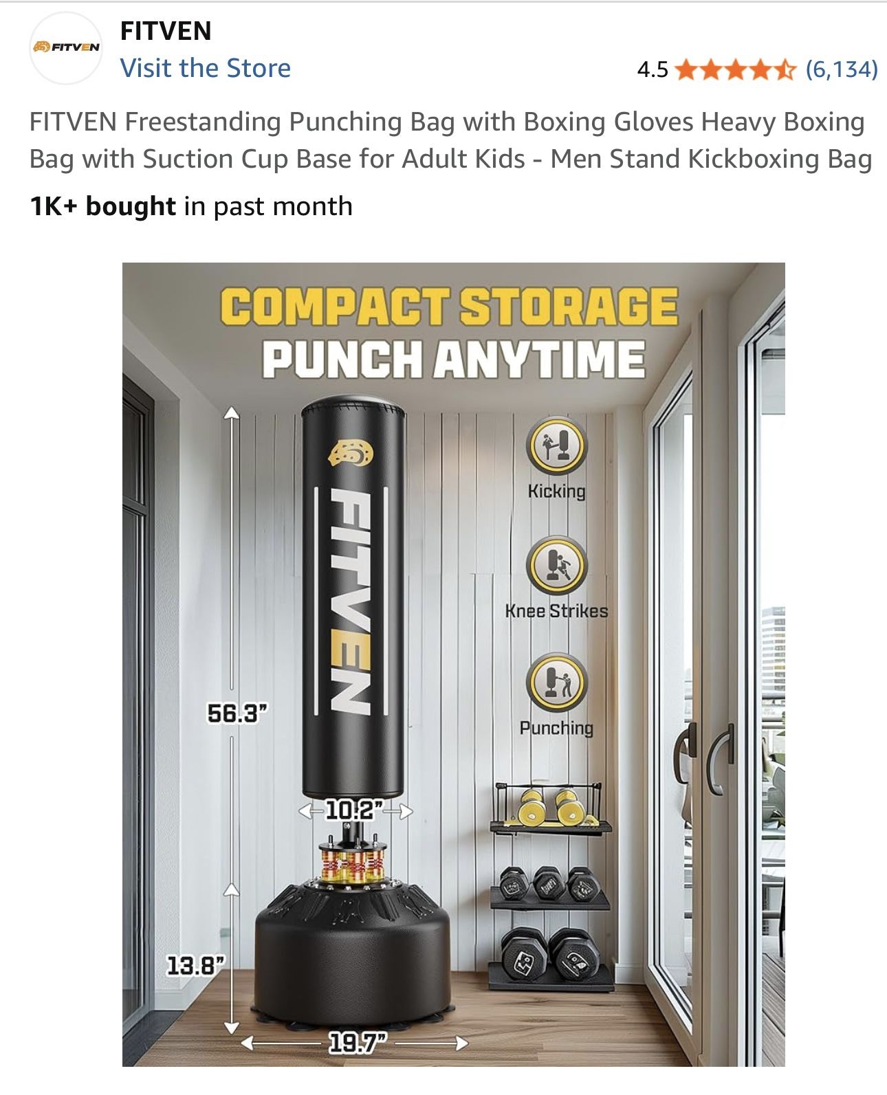 Punching Bag Set
