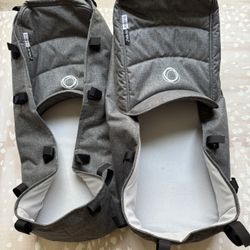 2 Bugaboo Donkey 3 Melange Grey Bassinets