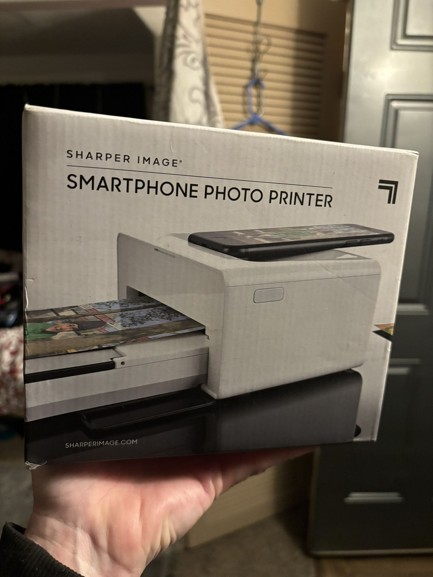 Sharper image smartphone photo printer