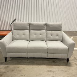 Free Delivery | Alpendale Fabric Power Reclining Sofa