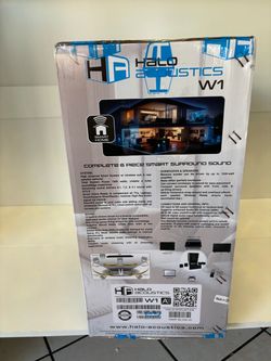 Halo Acoustics W1 6-Piece Smart Surround Sound System