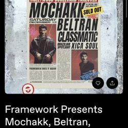 Mochakk Tickets 