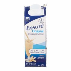 Ensure Vanilla Flavor Milk 8oz tetra pk