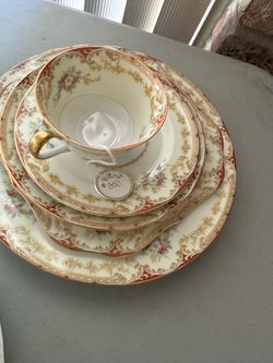 Noritake Vintage Floral China 5-Piece Place Setting