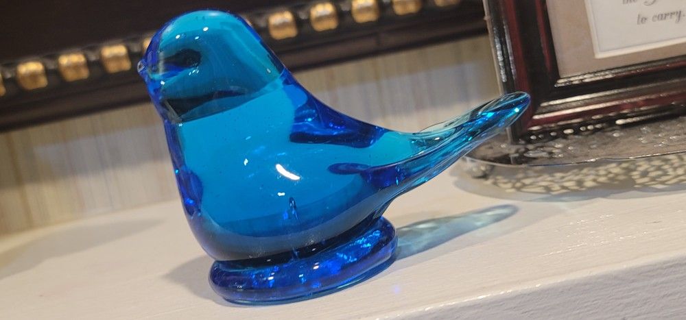 1985 LEO WARD BLUE BIRD OF HAPPINESS