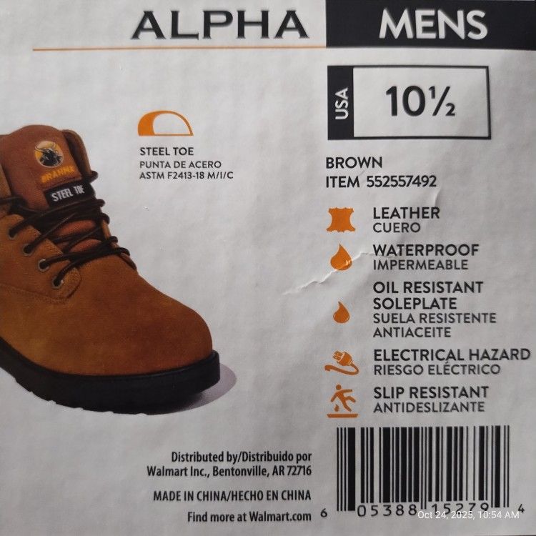 Men's Brahma Work Boots 