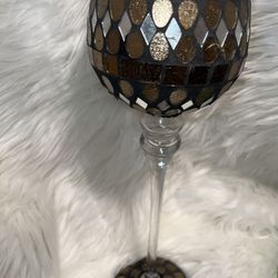 Glass Candle Holder Decor