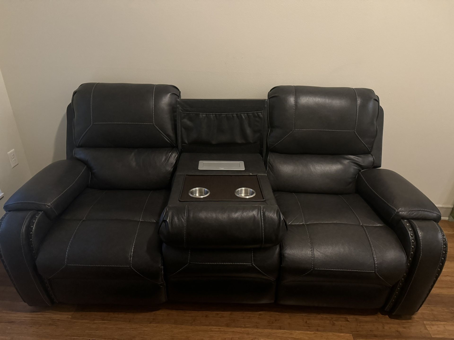 Leather Couch Set