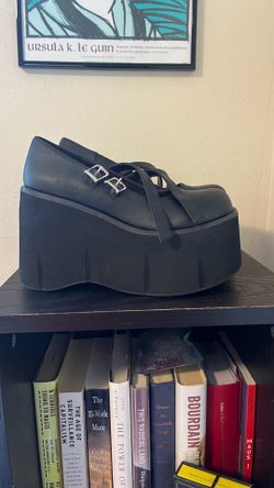 Demonia Platform Mary Janes
