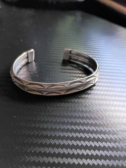 Native American silver bracelet
