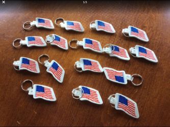 17 American Key Chains all for $15