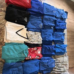 19 pairs of scrub uniforms