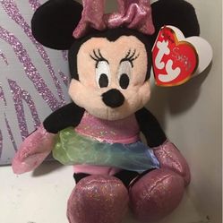  Ty Minnie Mouse - Ballerina Sparkle