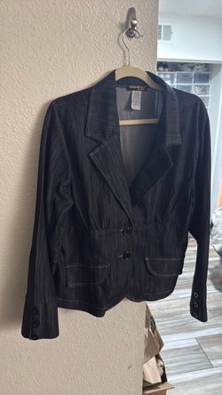 Jean blazer