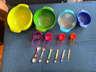 Joseph Joseph Nest Mixing Bowls + Measuring Cups & Spoons Set – $35
