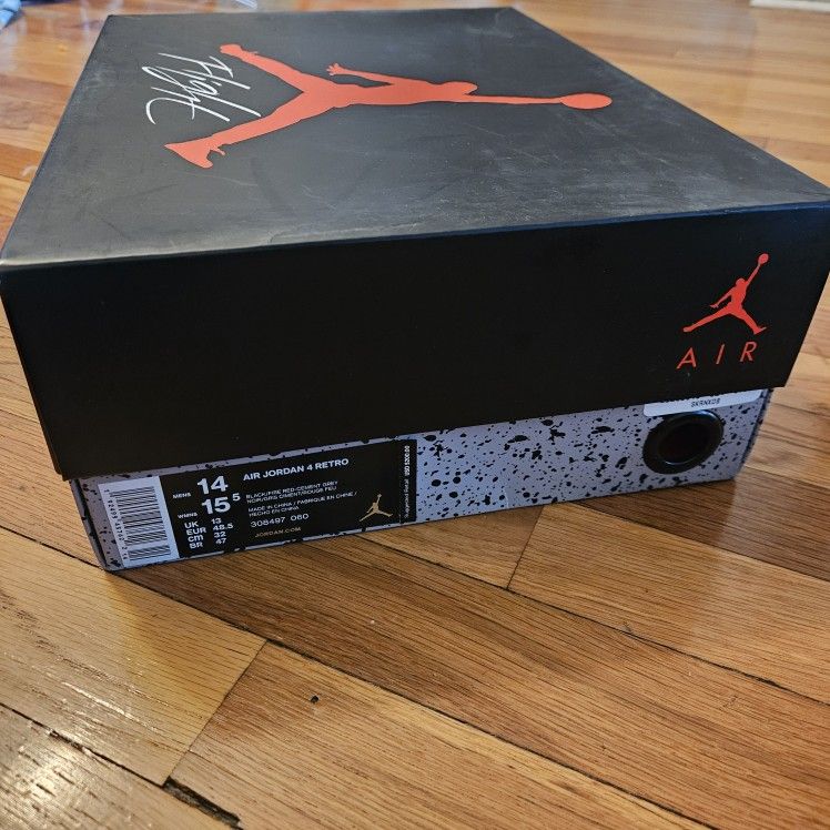 Air Jordan 4 Retro size 14