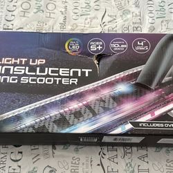 Cipton LED Light Up Translucent SCOOTER 